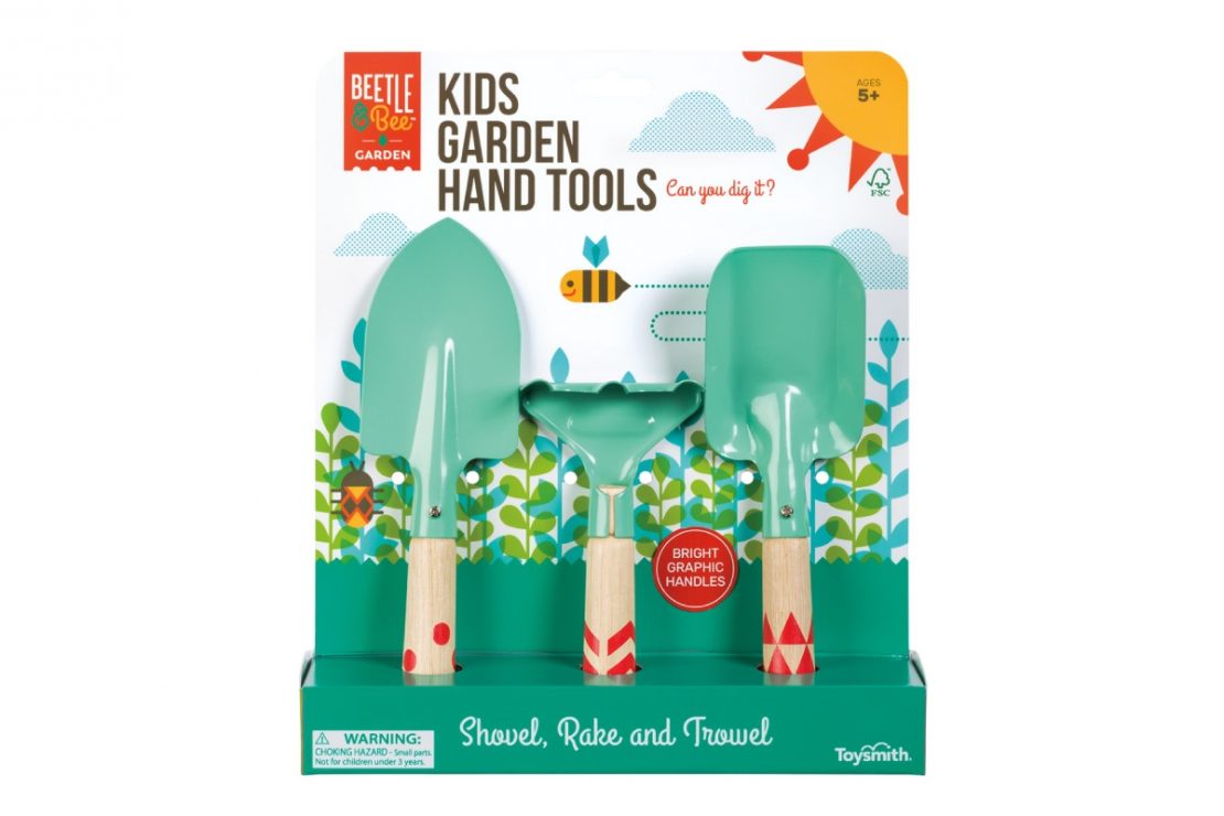 Beetle & Bee Kid's Garden Hand Tool Set