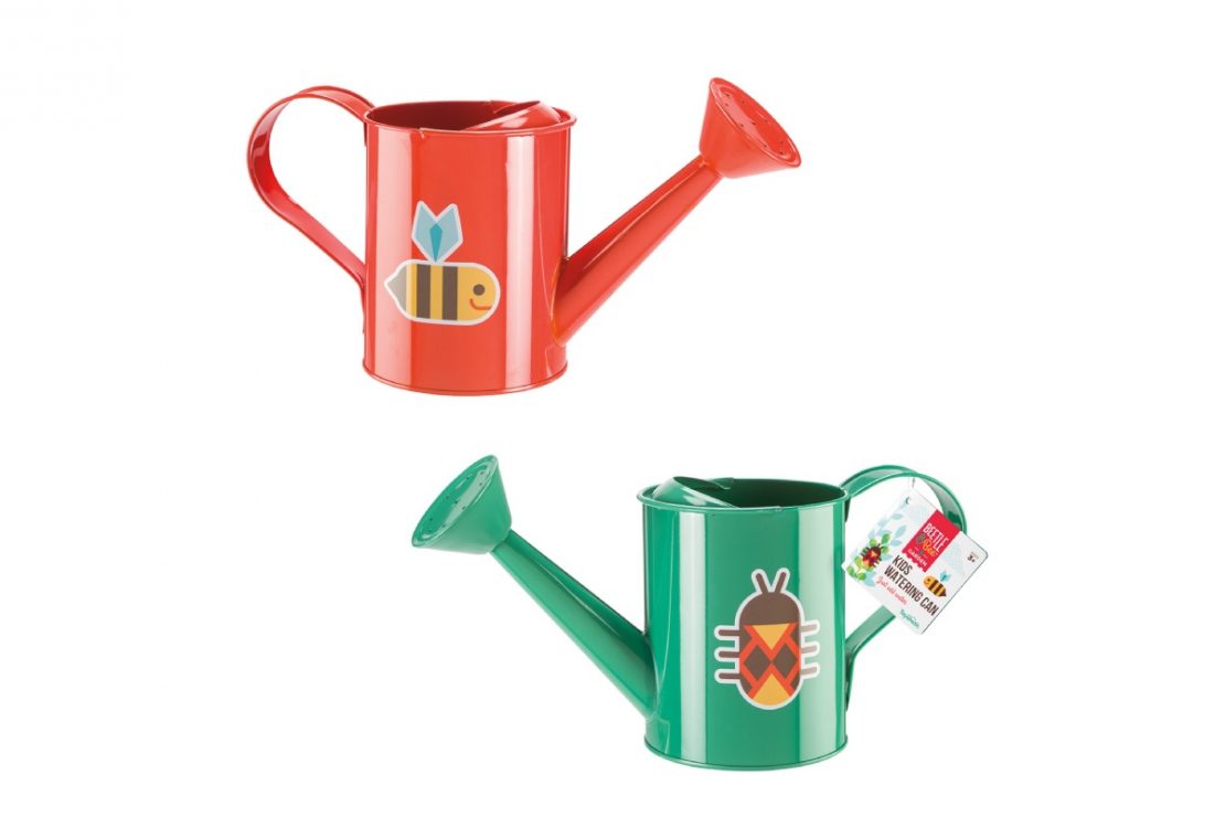 Beetle & Bee Kid's Garden Watering Can