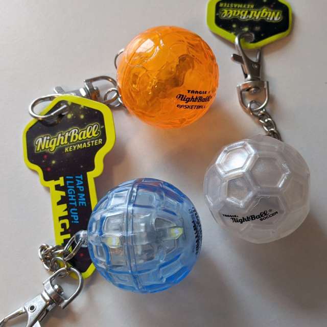 Nightball Light Up Keychains