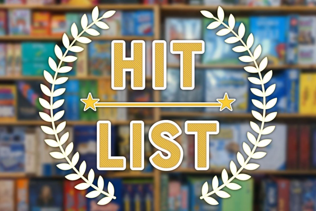 Staff Faves, Bestsellers, and New Items = The Games Hit List