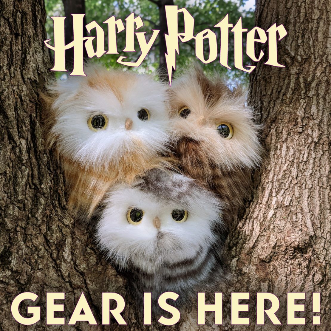 Harry Potter Gear is Here Owlets