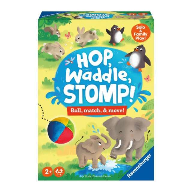 Hop Waddle Stomp Matching Game