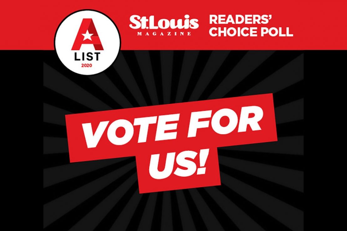 Vote for Us in St. Louis Magazine's Readers' Choice Poll!