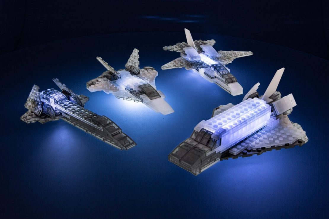 Laser Pegs Aircraft