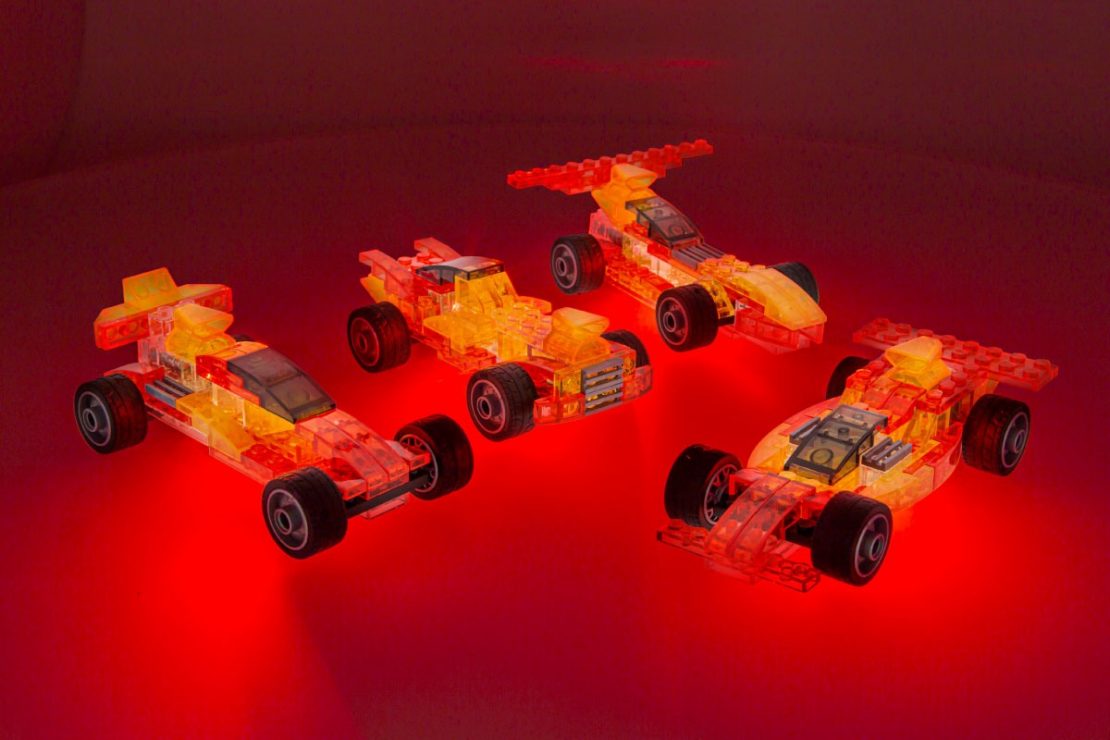 Laser Pegs Race Cars