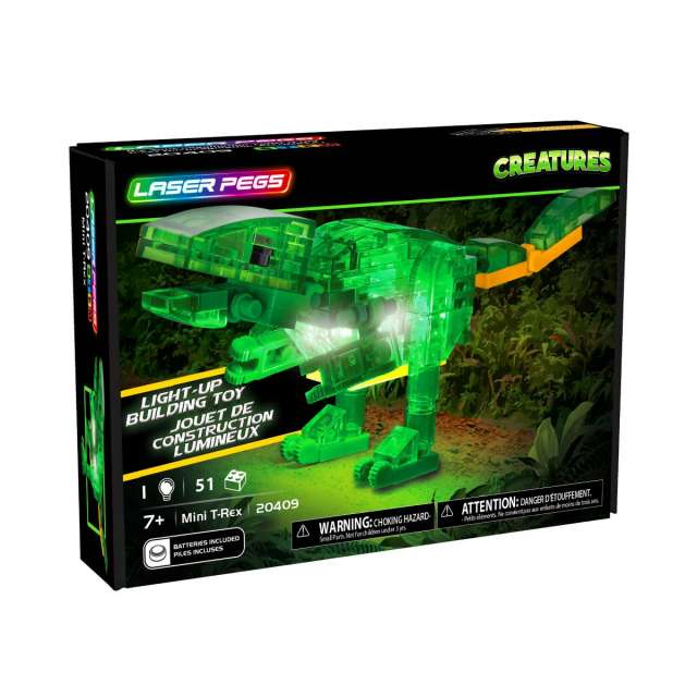 Laser Pegs Creatures - Mini T-Rex