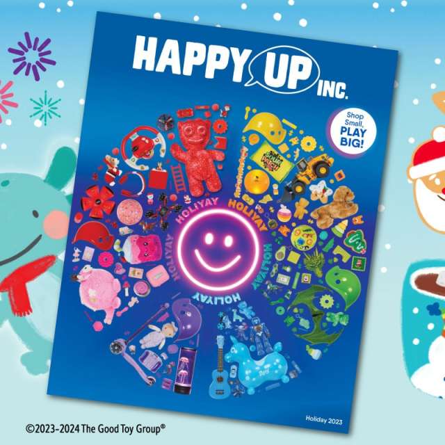 Holiyay! It's Happy Up's 2023 Winter Holiday Catalog!