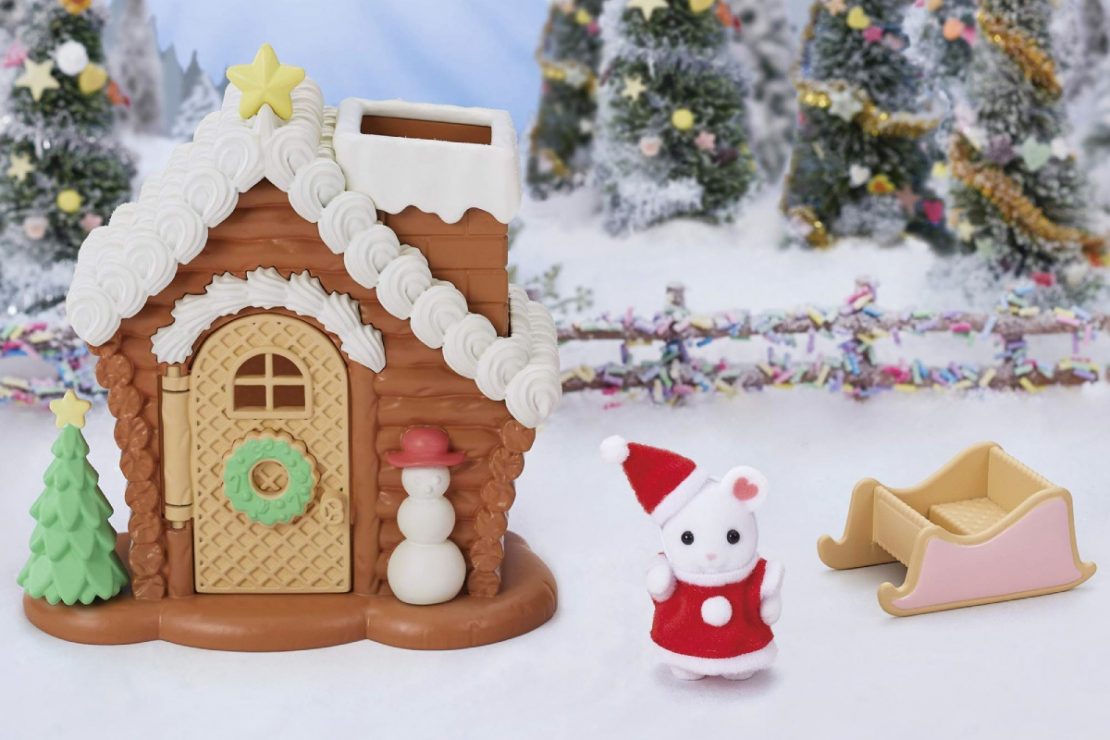 Limited Edition Calico Critters Gingerbread Playhouse