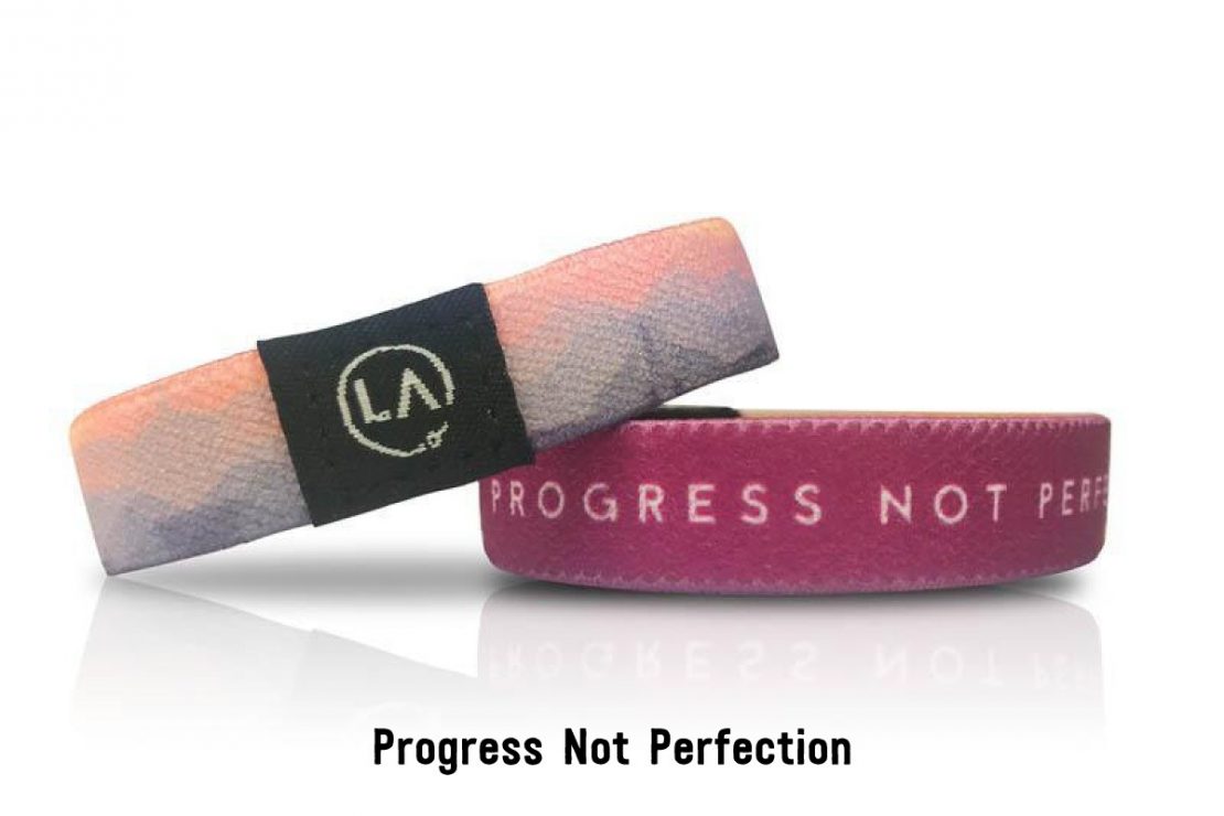Release Band: Progress Not Perfection.