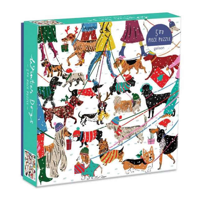 Winter Dogs Jigsaw Puzzle