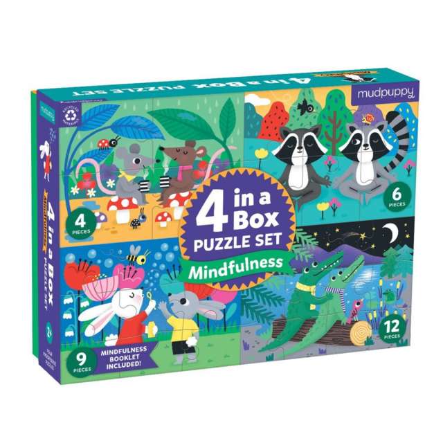 Mindfulness 4 in 1 Puzzles