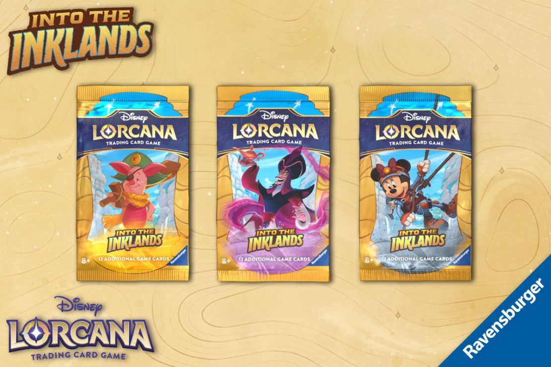 Disney Lorcana Into the Inklands Booster Packs