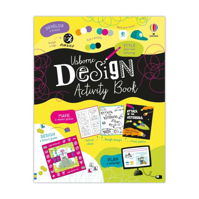 Usborne Design Activity Book