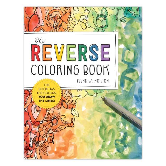 Reverse Coloring Book