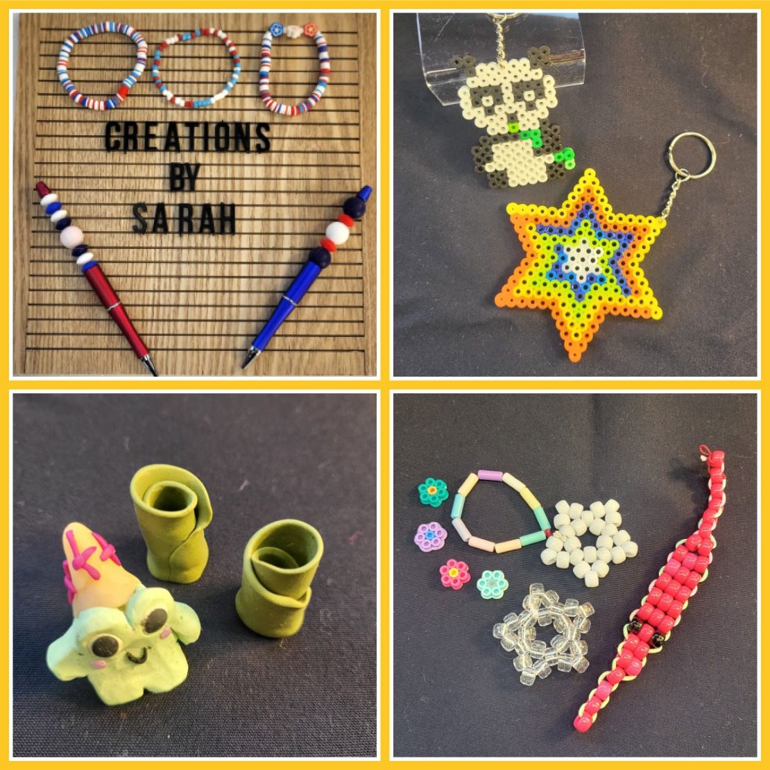 2025 Kids Business Art & Craft Fair Product Samples