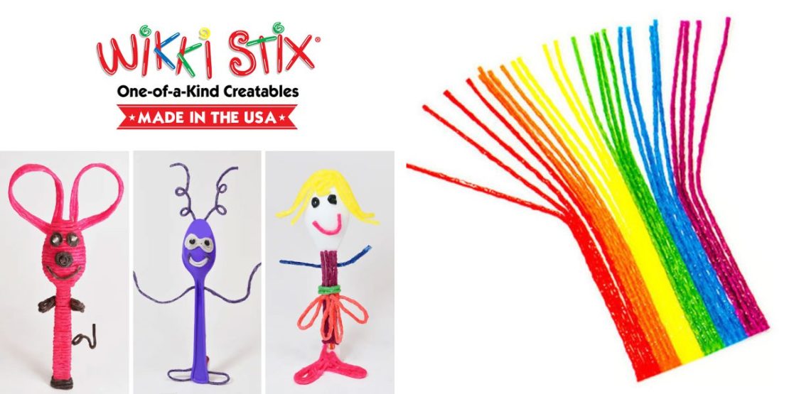 #7 - Wikki Stix Spoon Pals