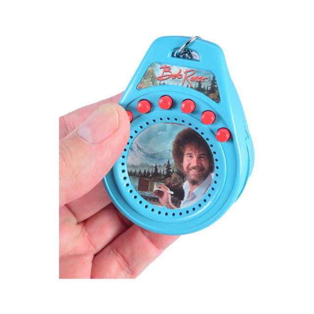 World’s Coolest Bob Ross Keychain