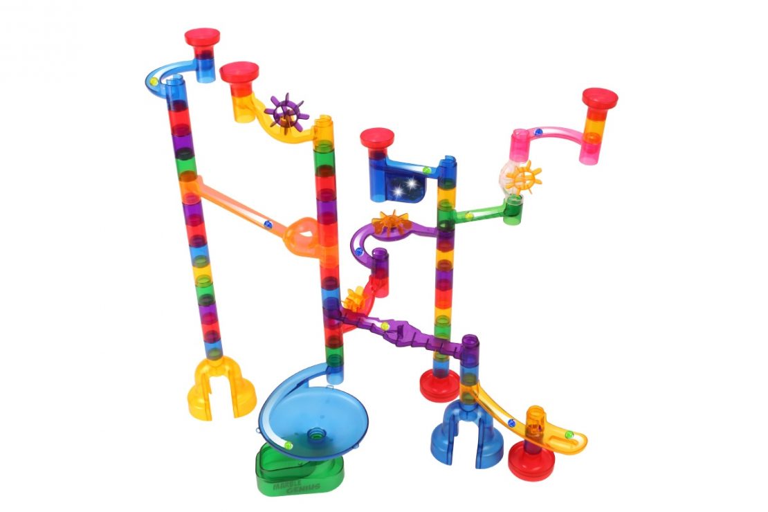 Marble Genius Wacky Lights & Sounds Marble Run