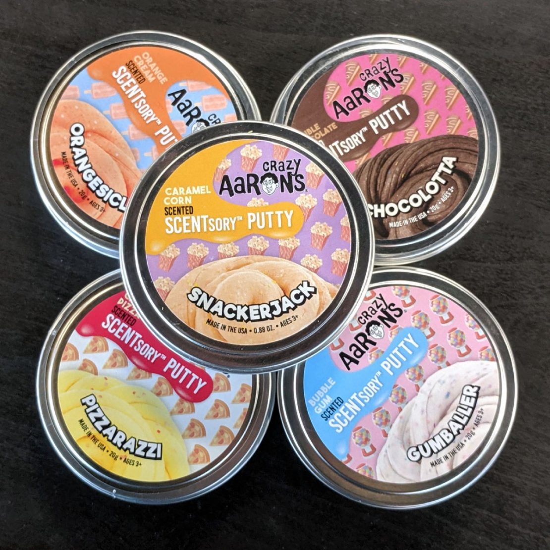 SCENTsory Putty from Crazy Aaron's Thinking Putty
