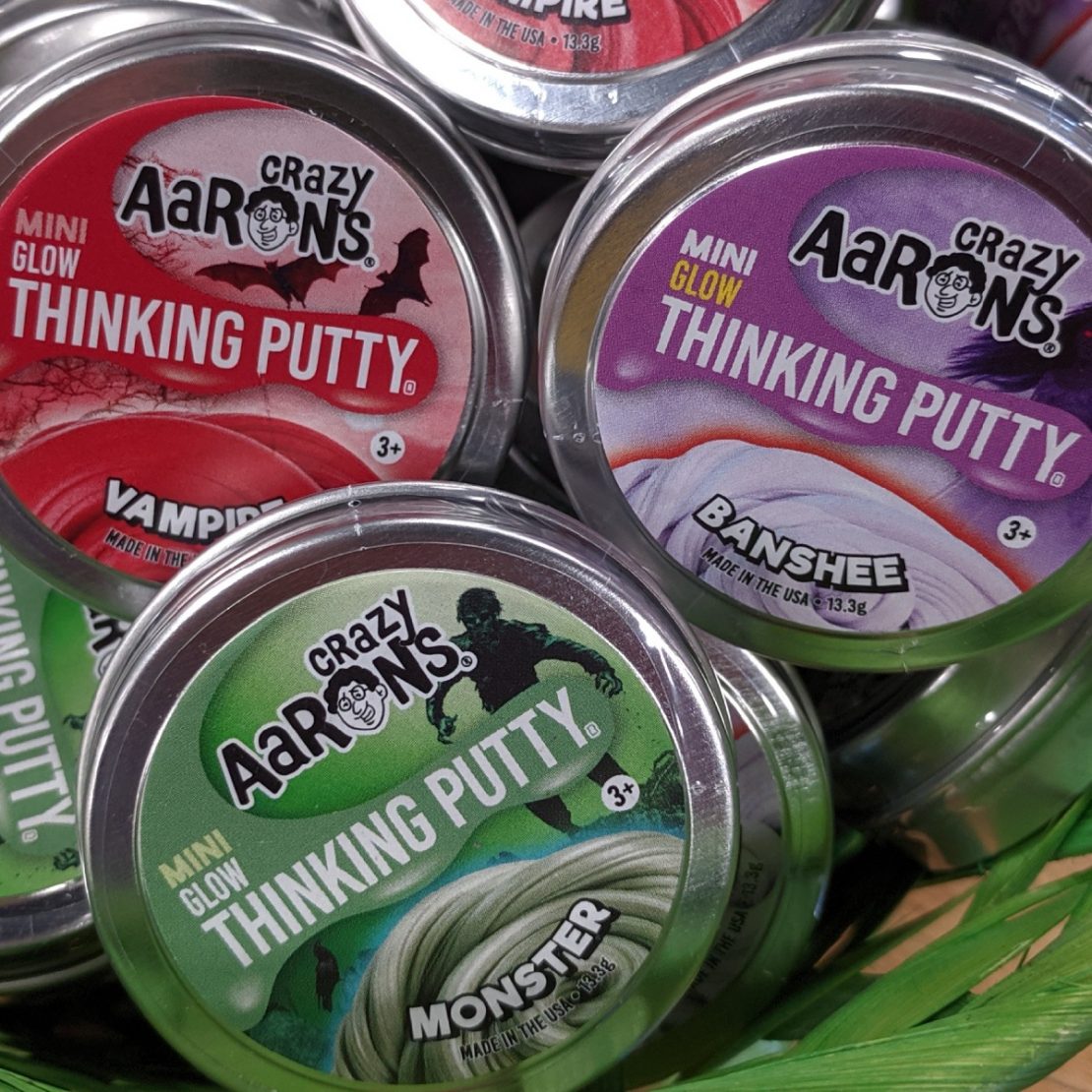 Halloween Mini Tins from Crazy Aaron's Thinking Putty