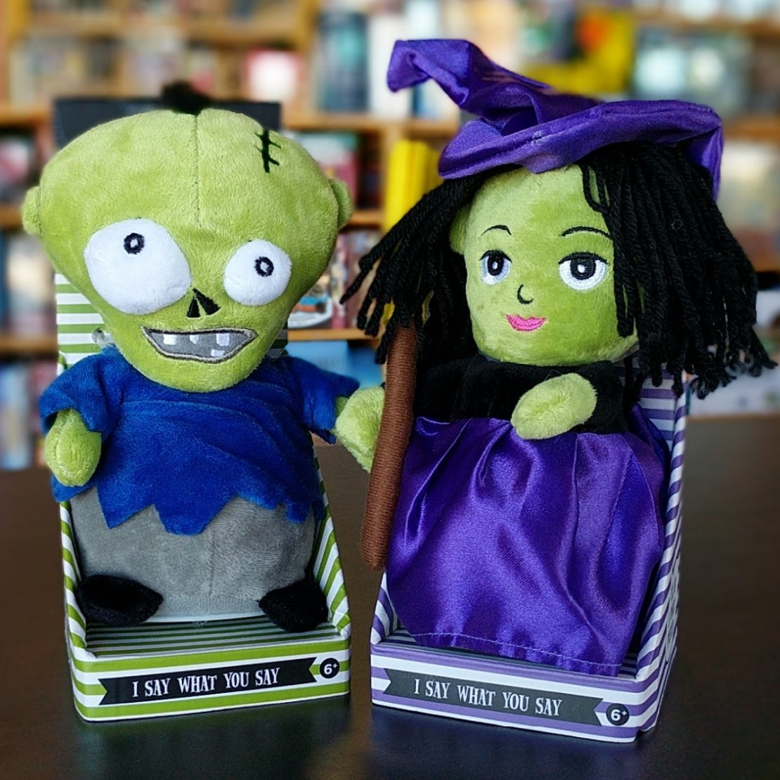 Speak & Repeat Witch or Zombie from Cupcake and Cartwheels