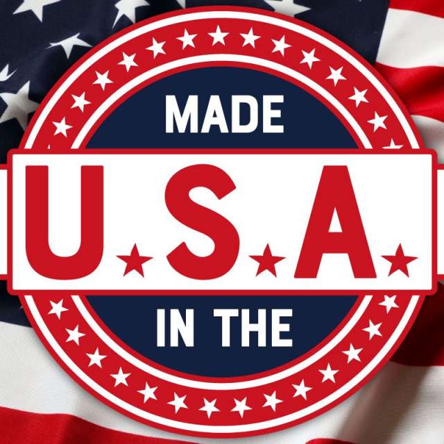 Green and Made in the USA!