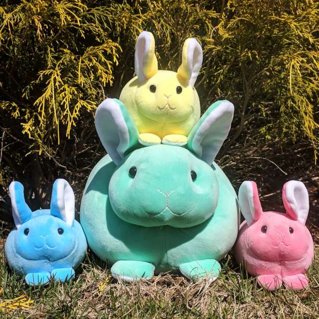 Macaroon Plush Bunnies from Douglas