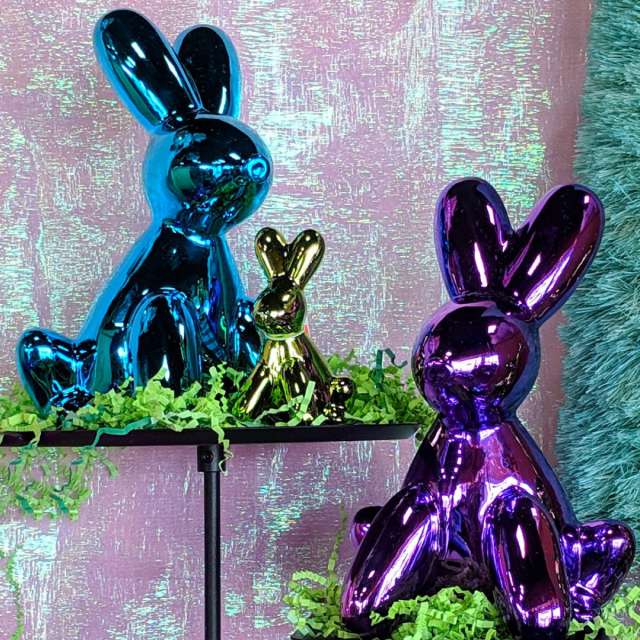 Ceramic Balloon Animal Rabbits from One Hundred 80degrees