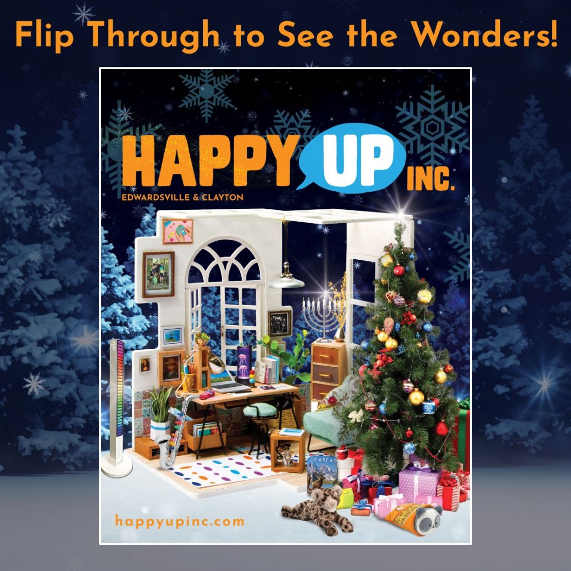 Click to flip through the online version of Happy Up's Winter 2022 Catalog!