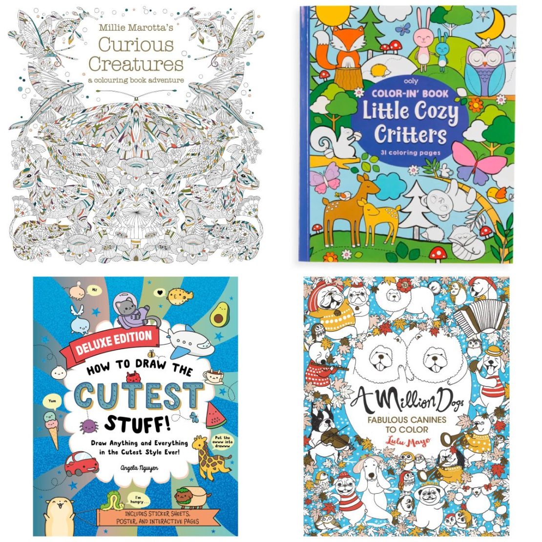 Coloring books for everyone!