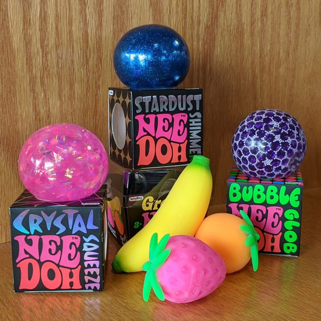 Needo Stress Balls & Groovy Fruits