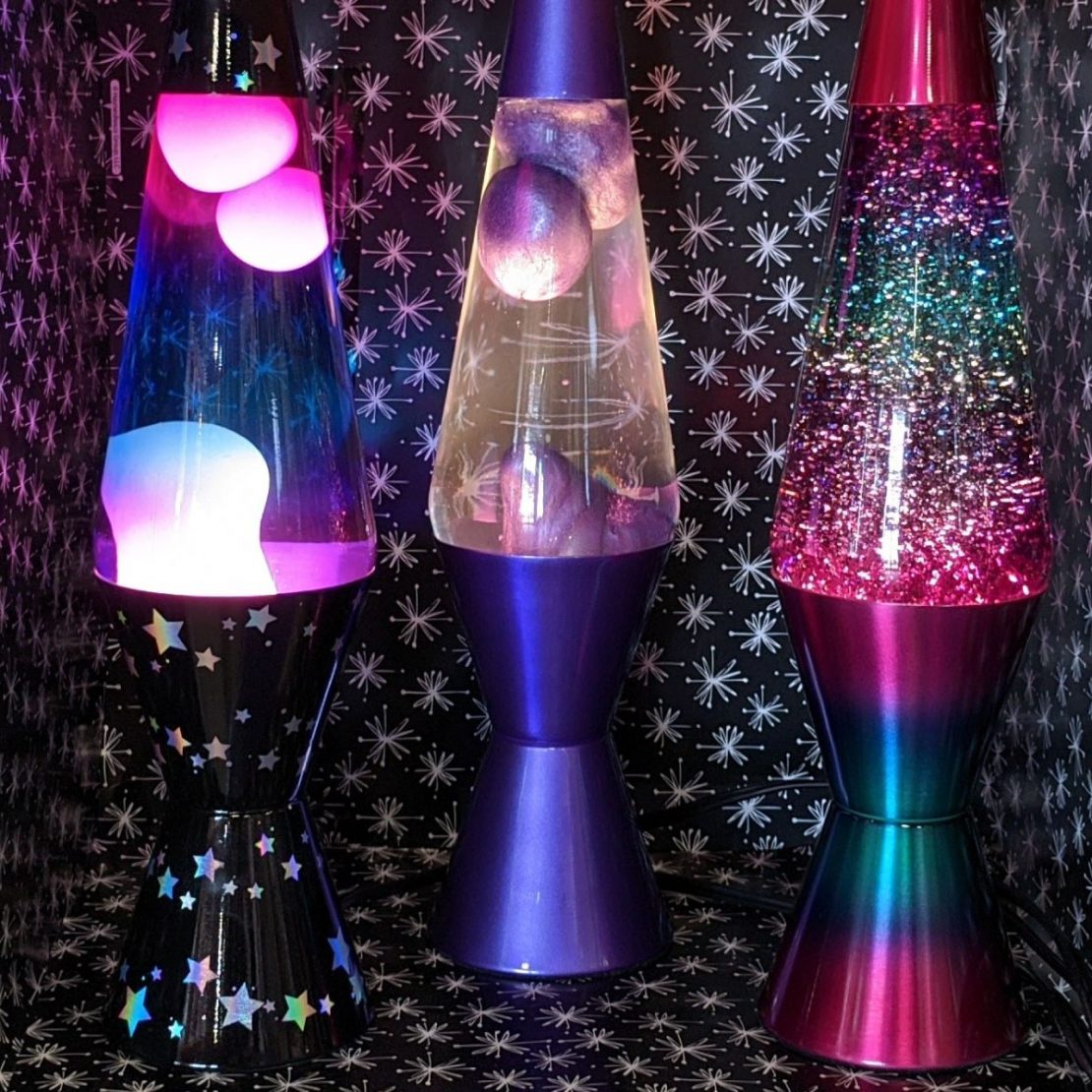 Lava and Glitter Lamps