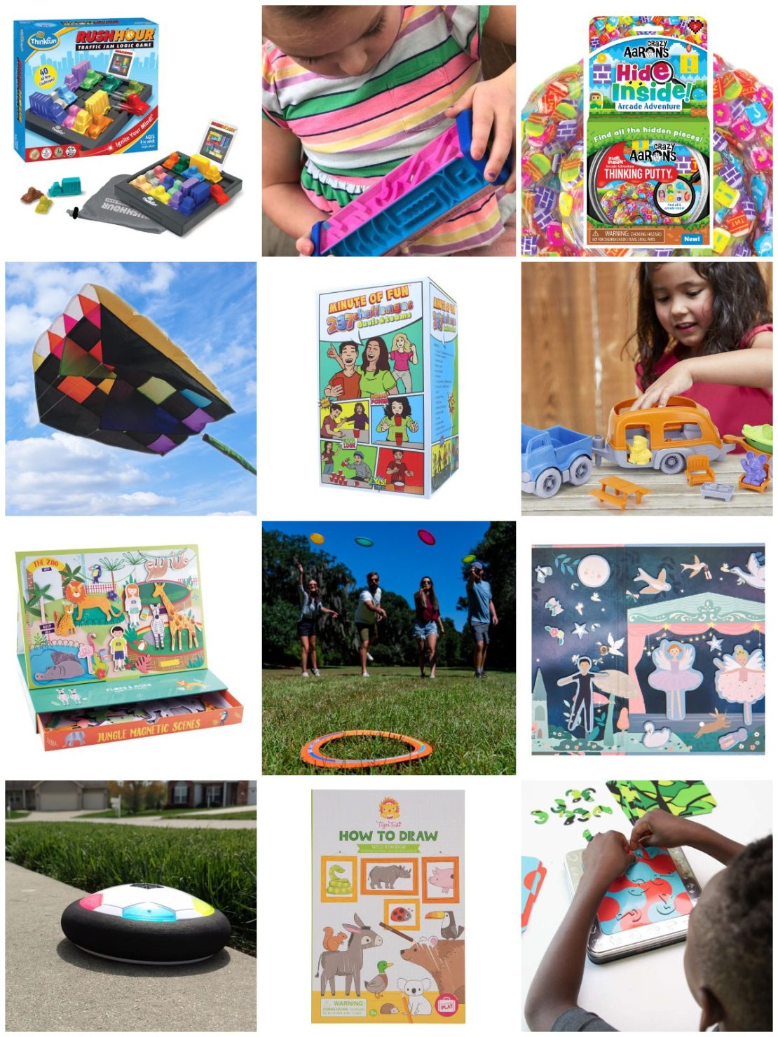 Magnetic playsets, logic games, outdoorsy fun that packs up small, and so much more!