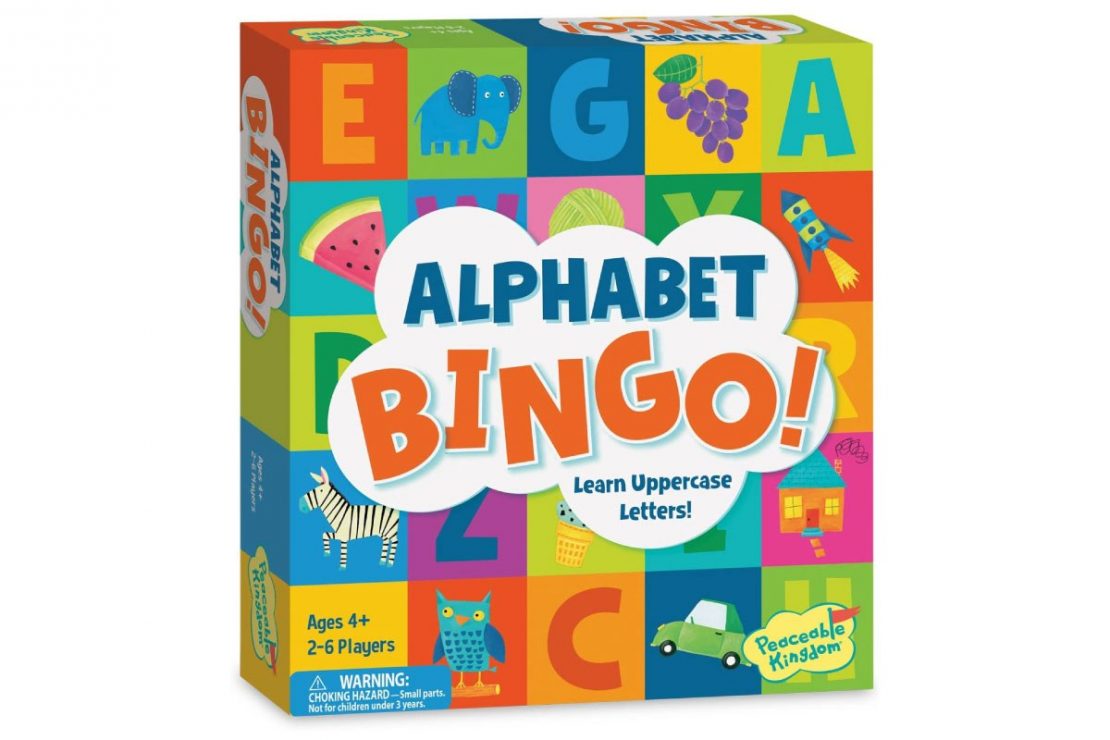 Alphabet Bingo from Peaceable Kingdom