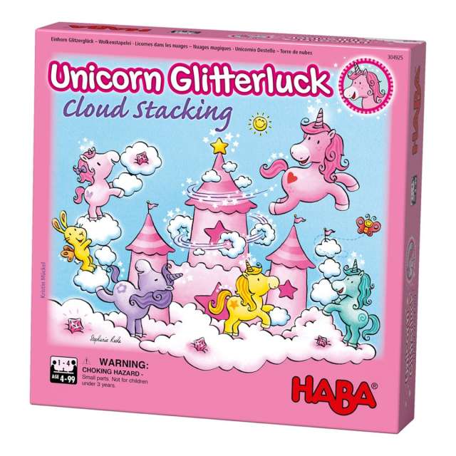 Unicorn Glitterluck Cloud Stacking Game