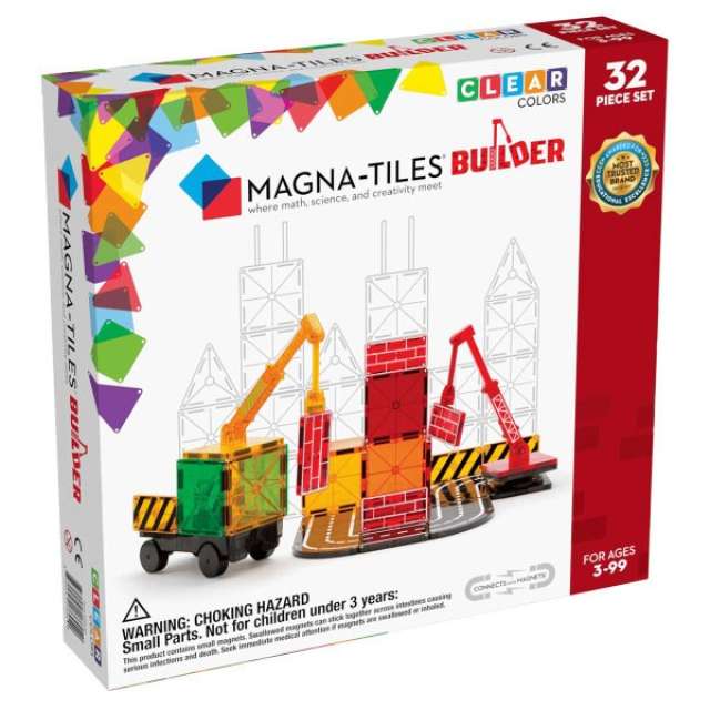 Magna-Tiles Builders 32 Piece Set