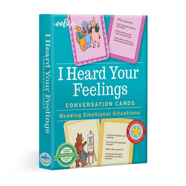 I Heard Your Feelings Conversation Cards from eeBoo