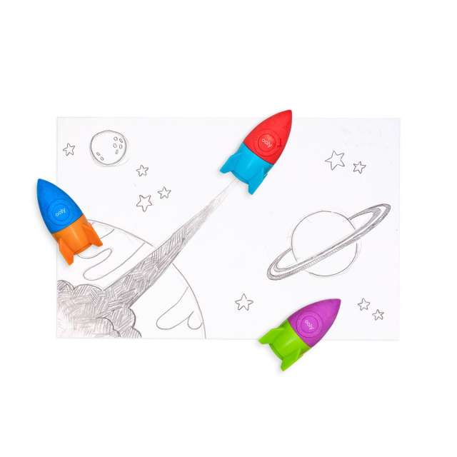 Blast Off Eraser & Pencil Sharpener from Ooly