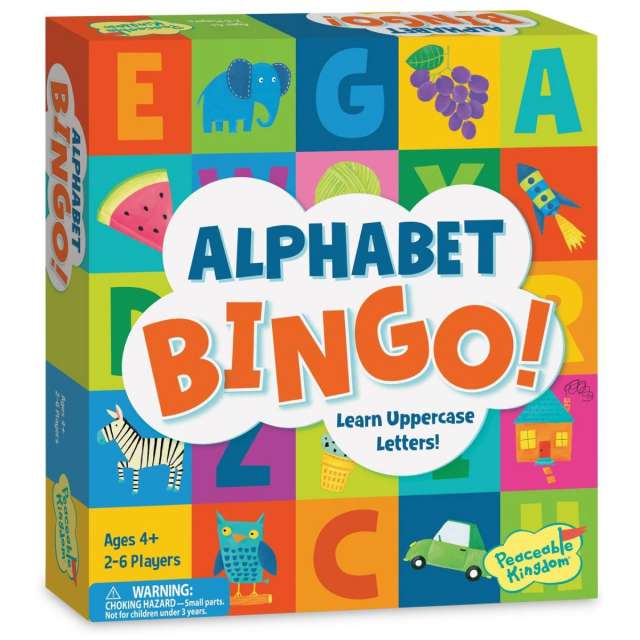 Alphabet Bingo from Peaceable Kingdom