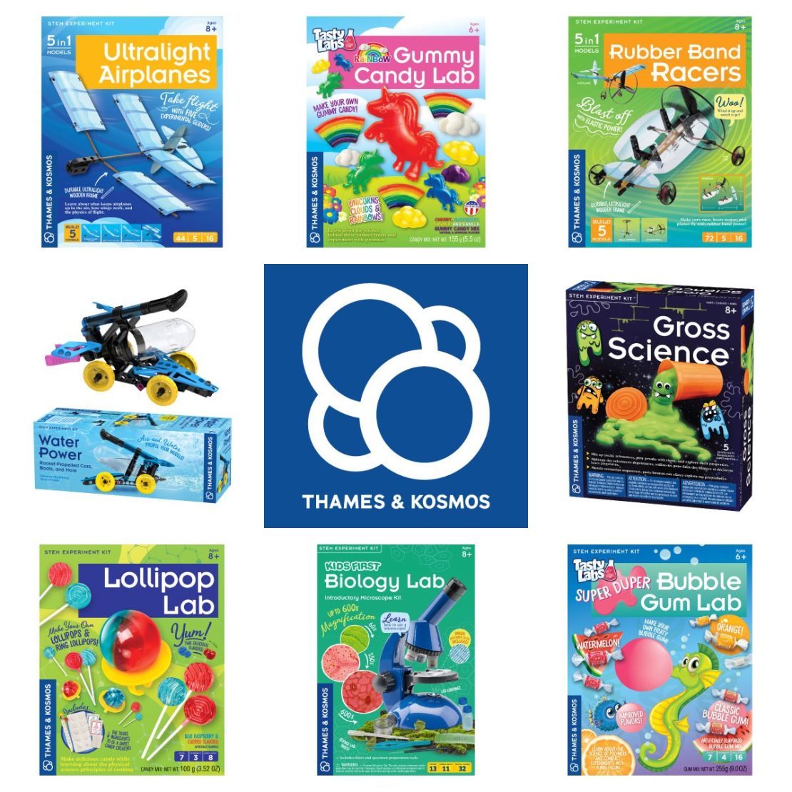 Thames & Kosmos hands-on science kits and sets