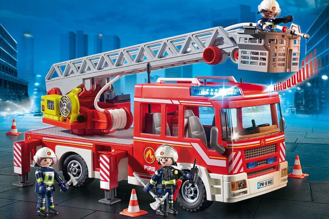 Playmobil Fire Ladder Unit