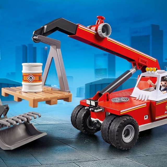 Fire Crane Playmobil Set