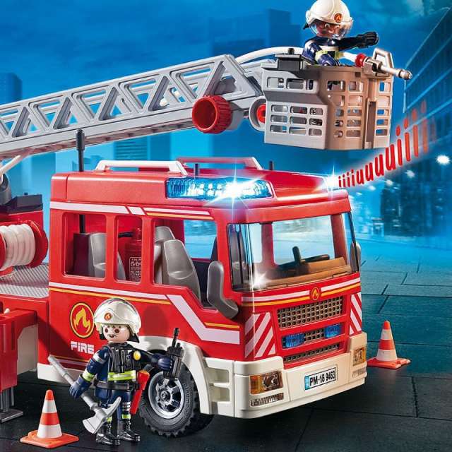 Fire Ladder Unit Playmobil Set