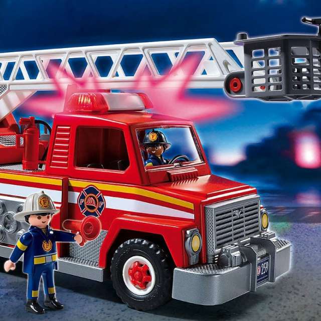 Rescue Ladder Unit Playmobil Set