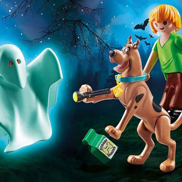 Scooby-Doo! Scooby & Shaggy with Ghost from Playmobil