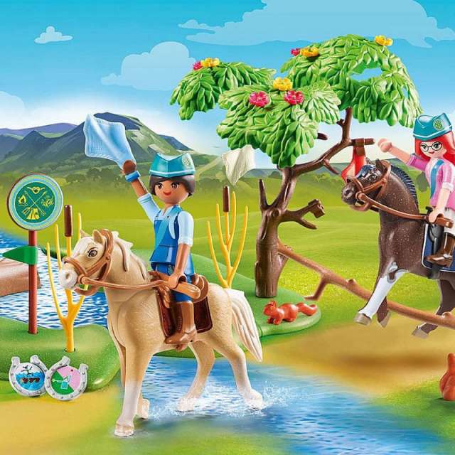 River Challenge Spirit Riding Free Playmobil Set