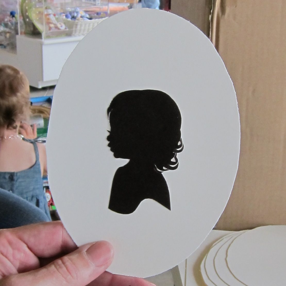 On June 17, @woexstl is hosting silhouette artist Erik Johnson