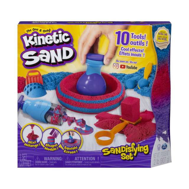 Kinetic Sand Sandisfying Set