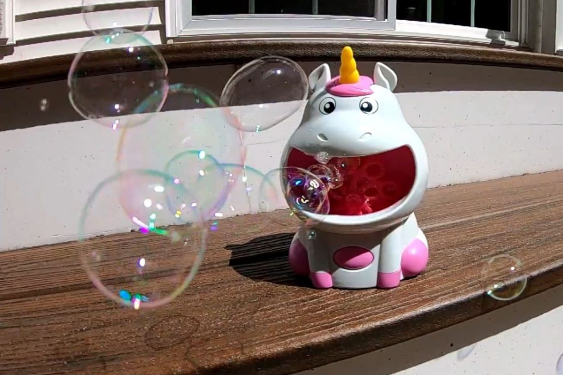 Unicorn Bubble Machine