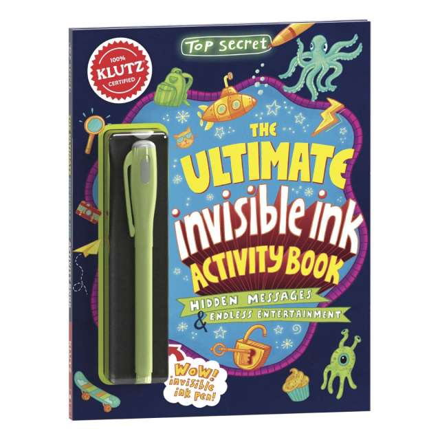 Top Secret Invisible Ink Activity Book